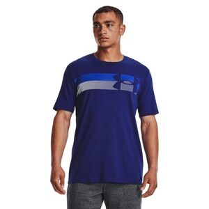 Under Armour Blue Fast Left Chest 3.0 Short Sleeve T-Shirt